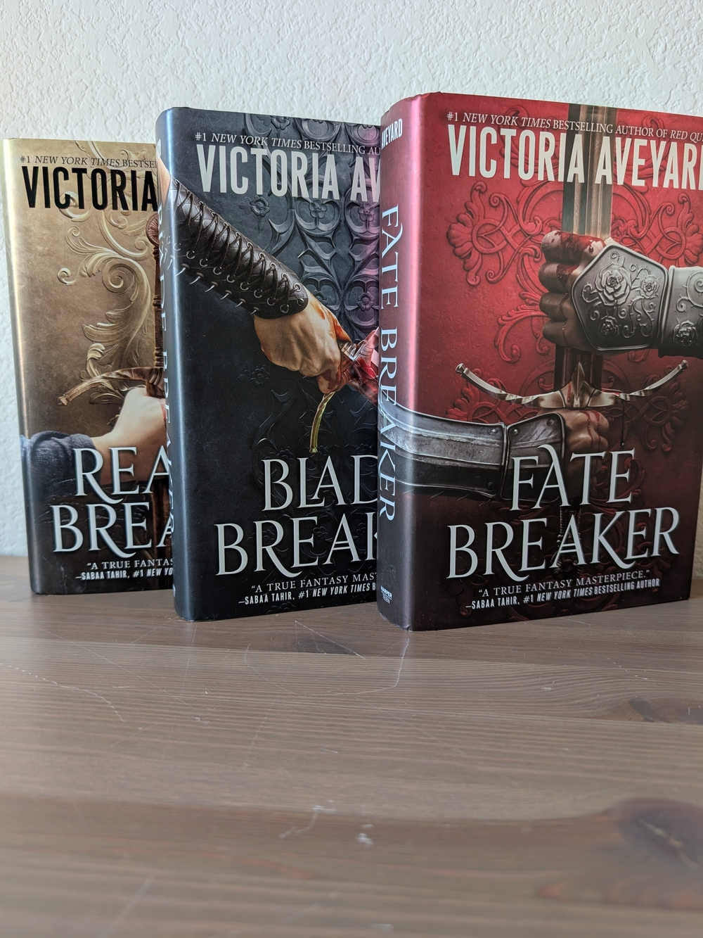 Victoria Aveyard Series Fate Breaker Blade Breaker Realm Breaker Hardcover Set